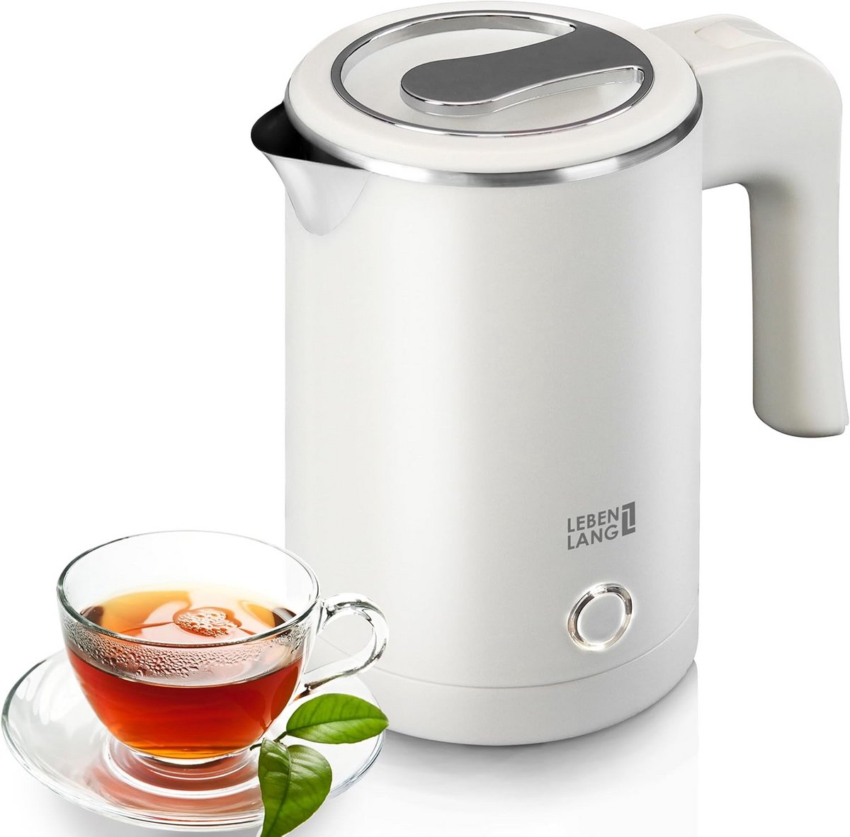 Reiswaterkoker 500 ml - BPA-vrij, Energiebesparend en Compact Design Voor Onderweg