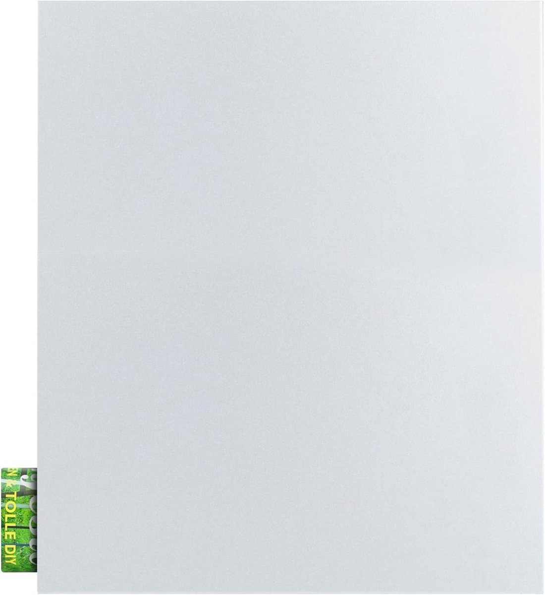 Design Brievenbus Met Krantenvak - Wandbrievenbus 12L in Signaalwit (RAL 9003)
