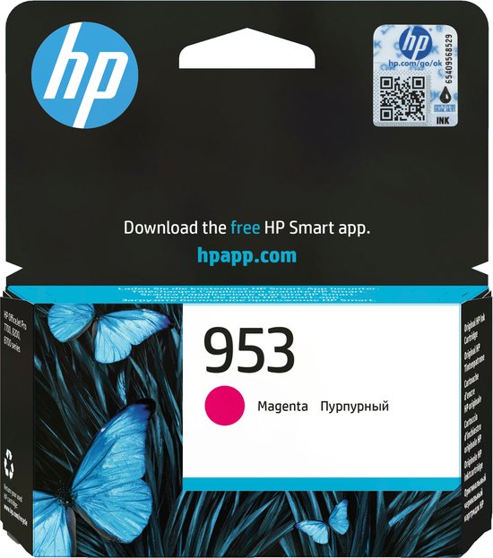 HP 953 - Inktcartridge - Origineel - Standaard capaciteit - Magenta