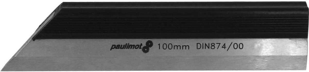 Precisie Machuurlinialen Roestvrij Staal DIN 874/00 100 mm