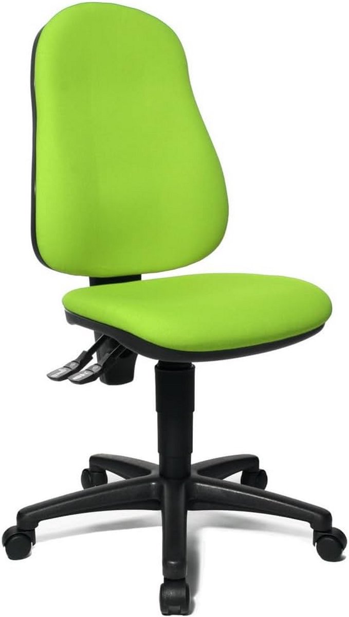 Ergonomische Bureaustoel Groen met Hoge Rugleuning - Verstelbare Zithoogte voor Thuiswerkplek