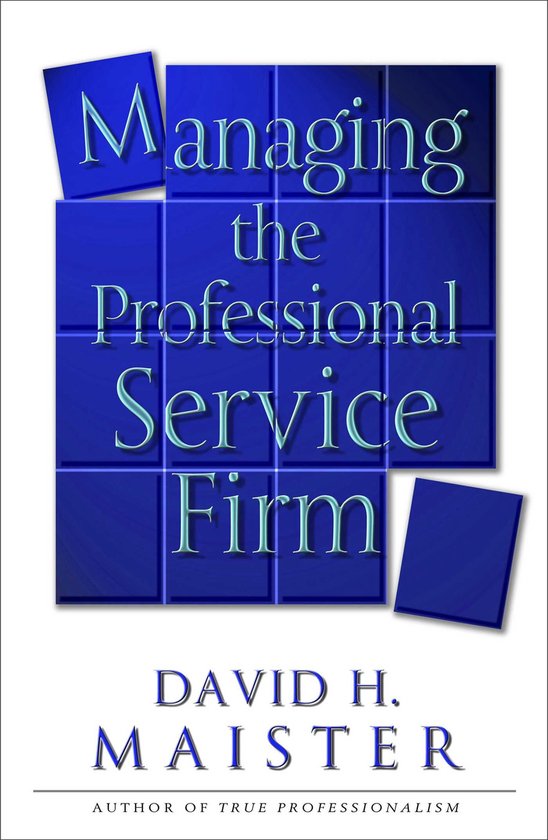 Managing Professional Services Firm - cover