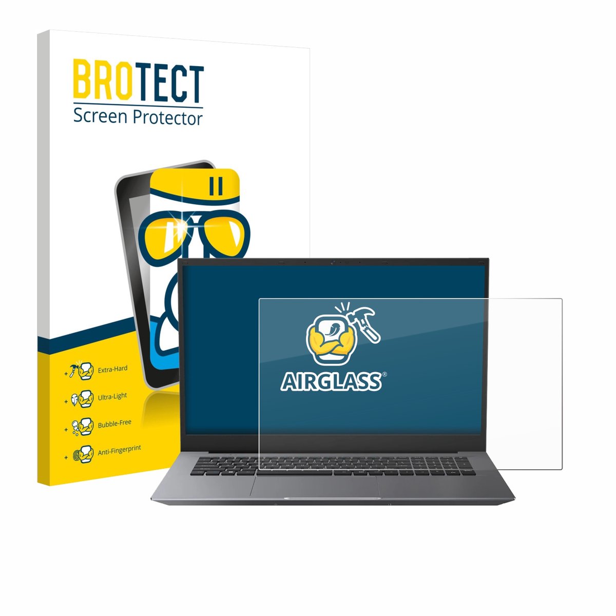 Screenprotector voor Blackview Acebook 10 18.5" Beschermglas transparant