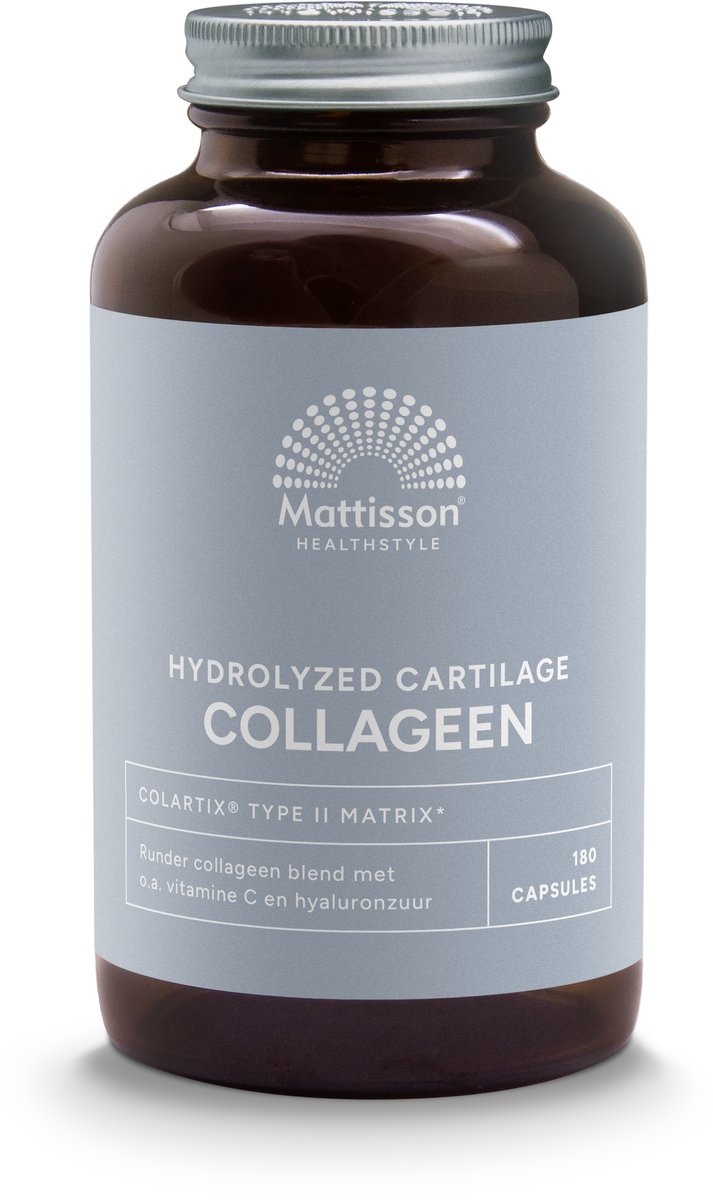Bol.com Mattisson - Collageen Blend Peptan® Type II - Supplement - 180 Capsules aanbieding