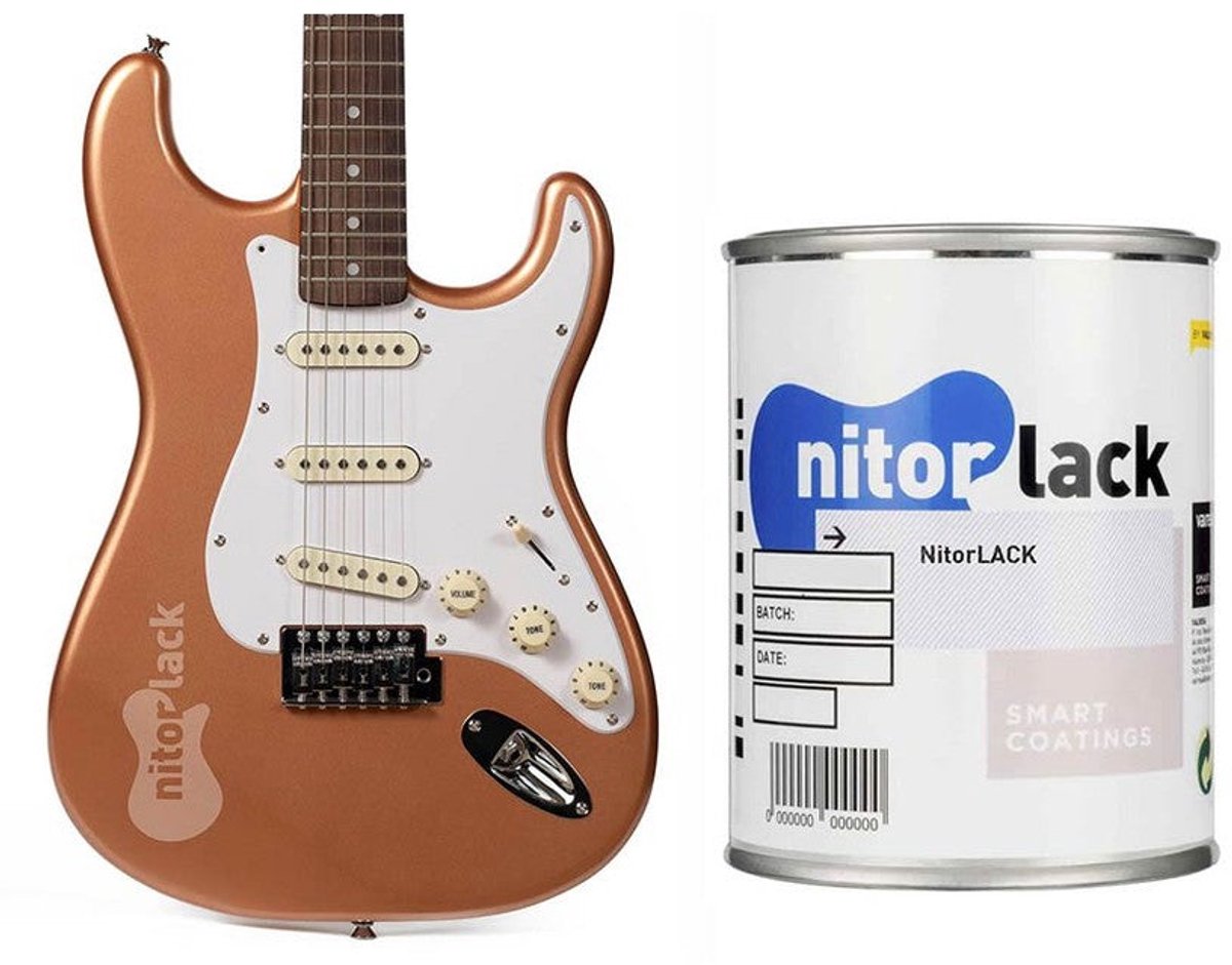 NitorLACK N177016108 NitorPOL Acryllak Copper Metallic – 500 ml Blik