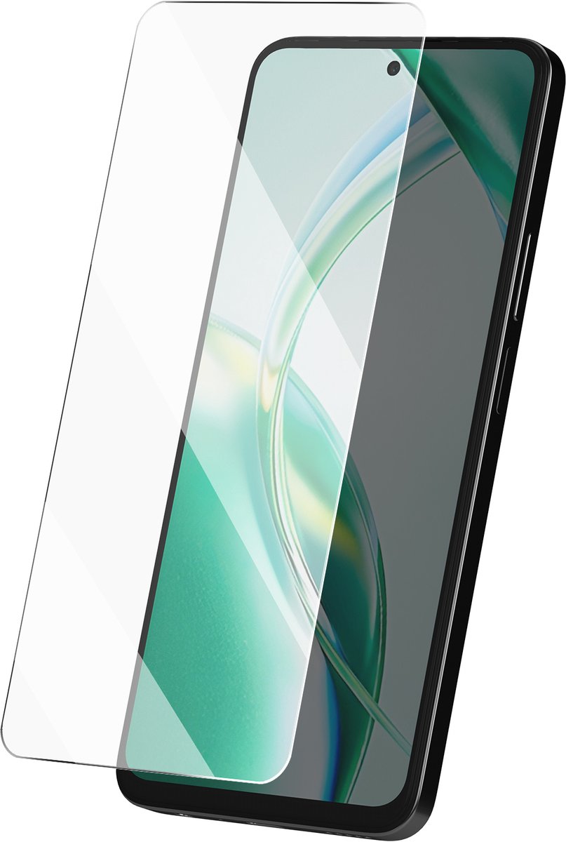 Avizar Geschikt voor Honor 200 Smart Gehard glas 9H anti-kras Afgeschuind, Transparant