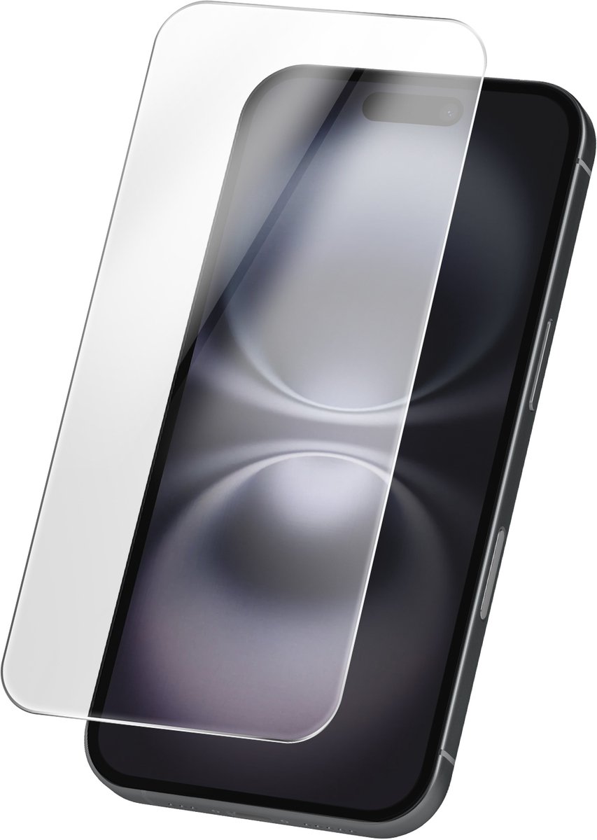 Mayaxess, Gehard glas Geschikt voor Apple iPhone 16 Hardheid 9H Anti-kras, Transparant