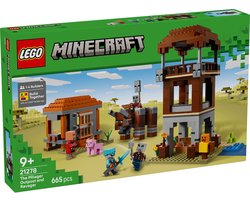 foto van LEGO Minecraft De Plunderaar Buitenpost en Verwoester Bouwpakket - 21278