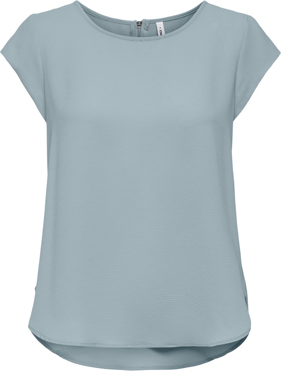 ONLY - ONLVIC S/S SOLID TOP NOOS WVN - Dames - Blouses