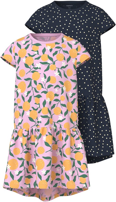 NAME IT - NKFVIGGA 2P CAPSL DRESS - Meisjes - Jurken