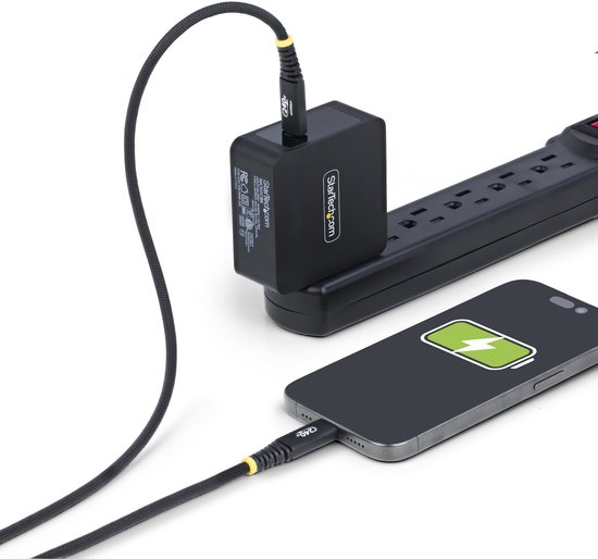 Câble USB 2.0 USB-C StarTech.com S2CEPR2M-USB-CABLE, Zwart