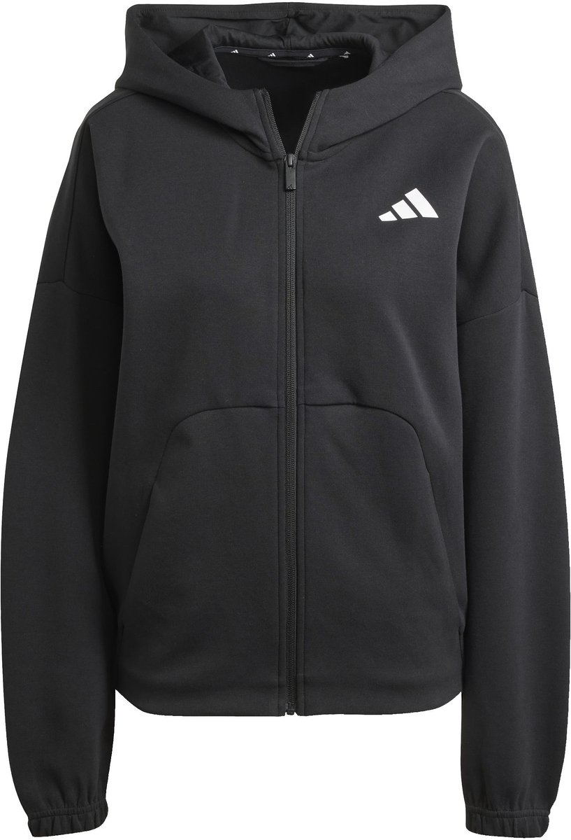 ADIDAS w fi sl fz hd Hoodie dames Zwart