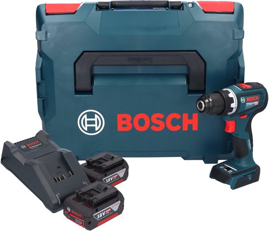 Bosch Professional GSR 18V-90 C Accu schroefboormachine 18V 4.0 Ah in L-Boxx - 06019K6003