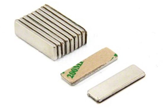 Magnetastico 6 aimants puissants en néodyme avec revêtement de