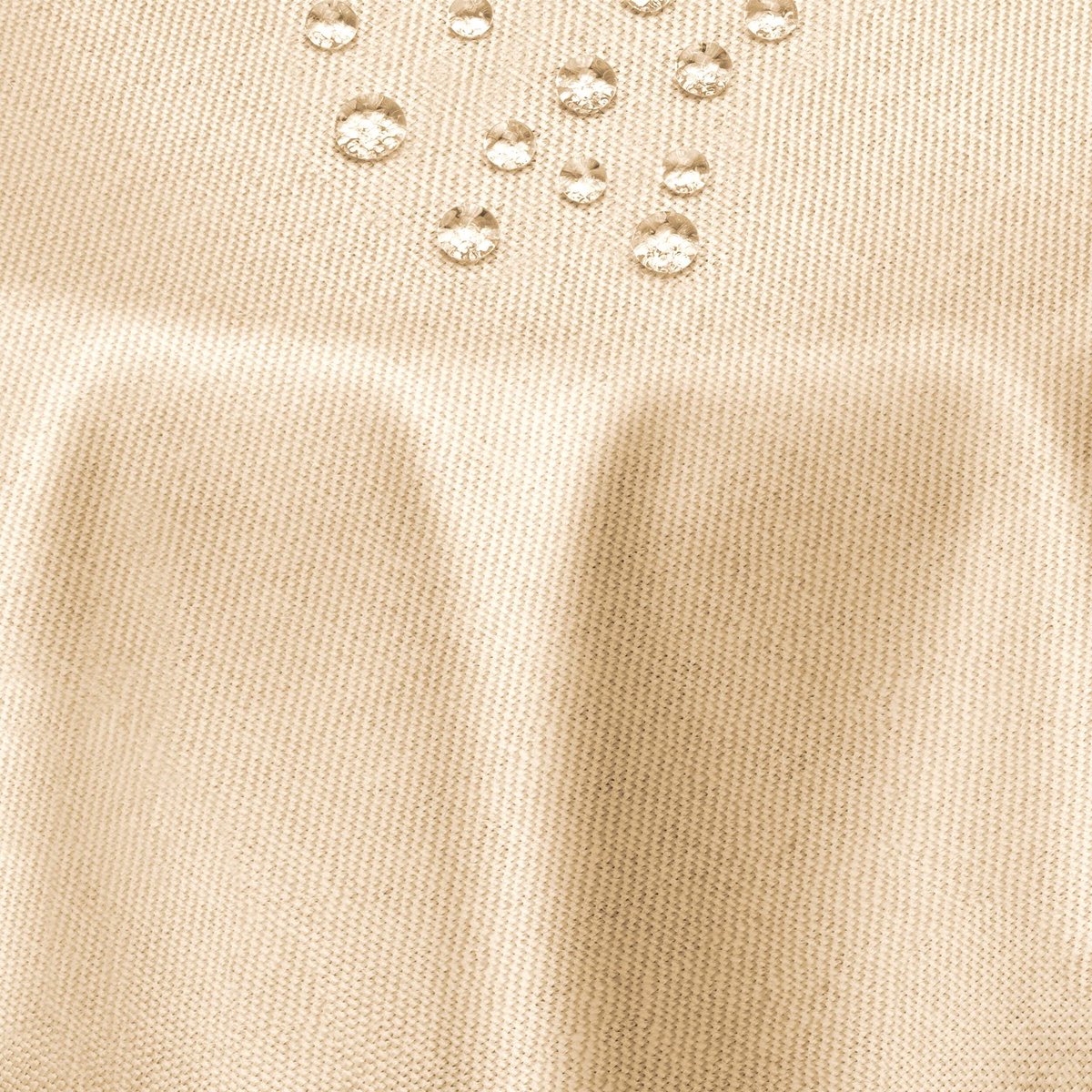 Linnenlook tafelkleed tafelkleed tafelkleed linnen tafelkleed wasbaar waterafstotend rond 180 cm champagne vlekbescherming onderhoudsvriendelijk met zoom linnen doek