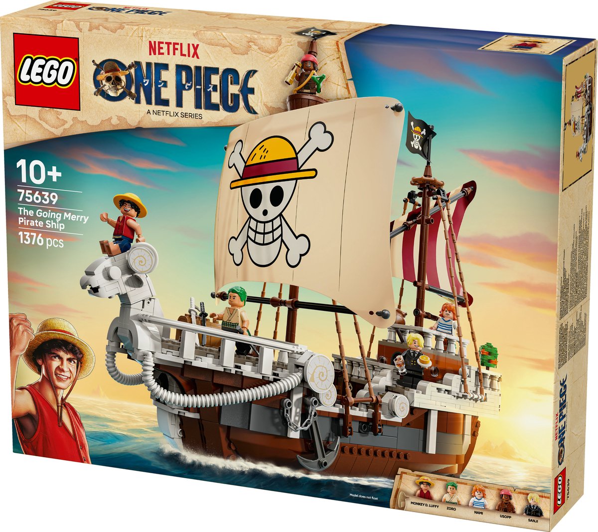 LEGO® ONE PIECE Het Piratenschip Going Merry Bouwset - 75639 — afbeelding 14