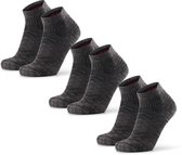 DANISH ENDURANCE Korte Merino Wol Wandelsokken Dames en Heren - 3 paar - Maat 39-42