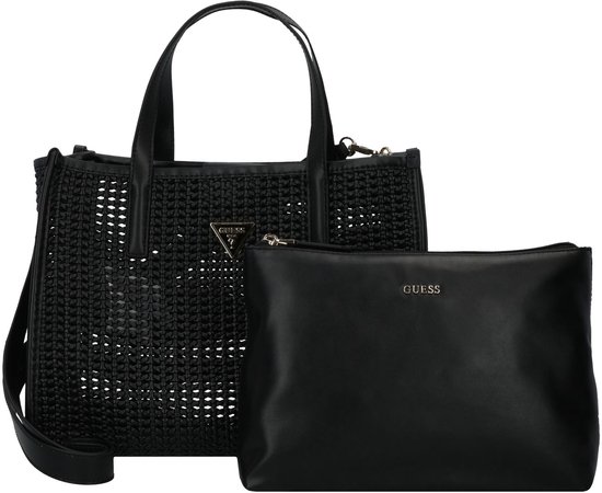 GUESS sac à main sac à épaule bandoulière Brigitta 2 in 1 Tote Black noir