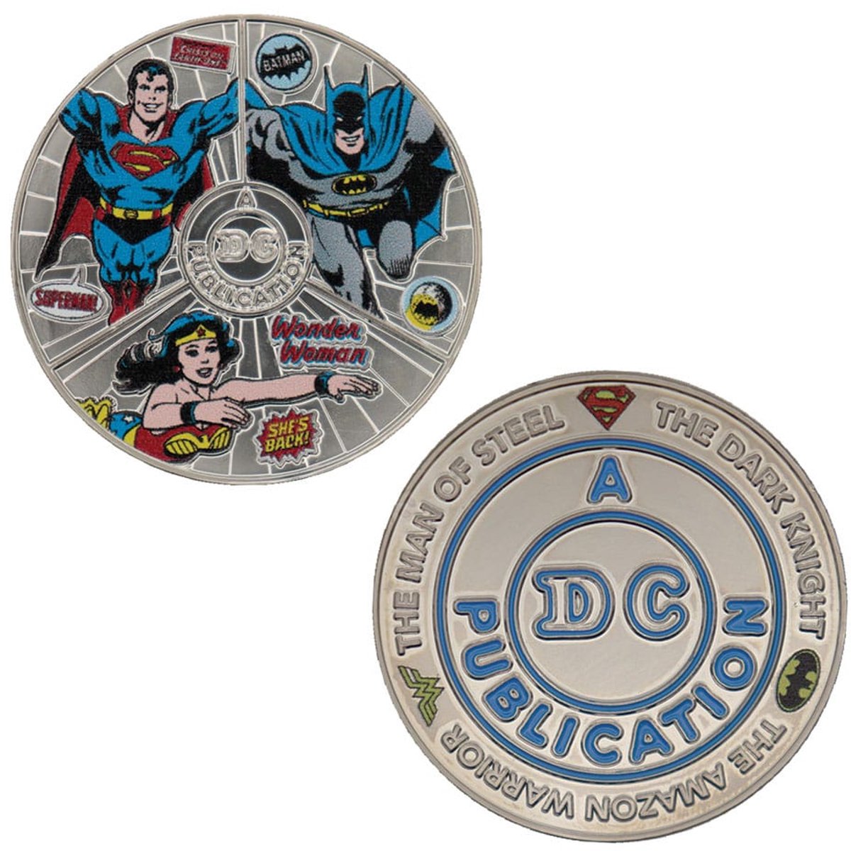 FaNaTtik DC Comics Collectable Coin DC Comics Coins