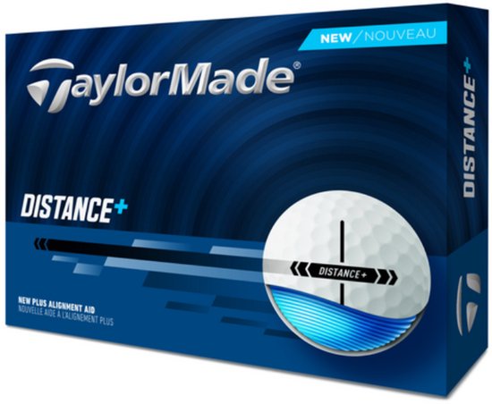 TaylorMade Distance Plus Wit Golfballen (12 stuks) 2025 van TaylorMade — afbeelding 4