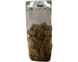 Kerst Cadeau zakje met Variatie Beloonbrokjes voor Paarden Het Kerstkado