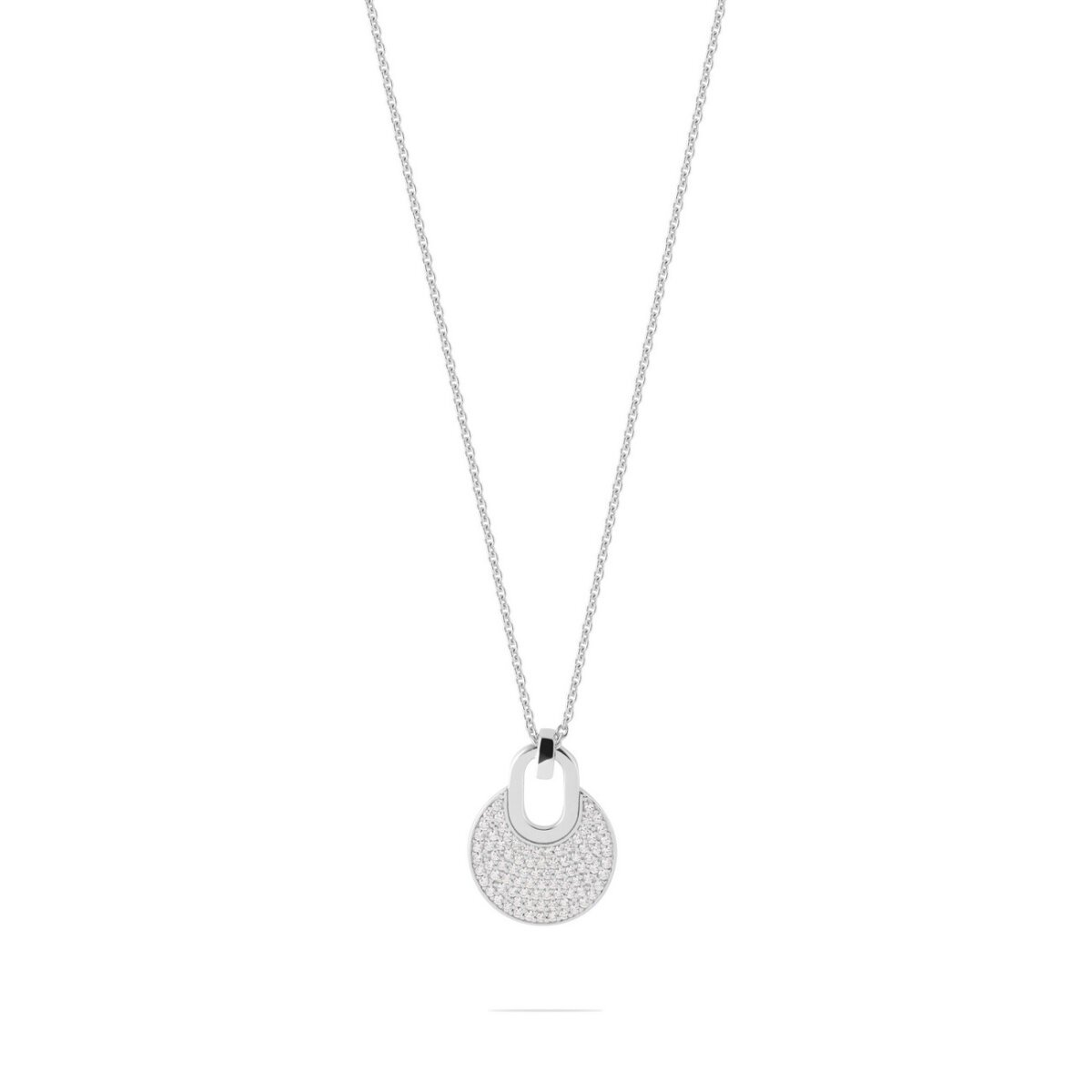 Jette - 89207906 - Ketting - Dames - 925 Zilver - gepolijst met Zirkonia - 45cm