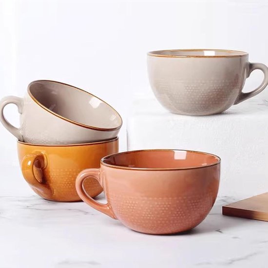 Grande Tasse à Café En Céramique De 700 Ml Avec Poignée, Tasse à Café, à Thé