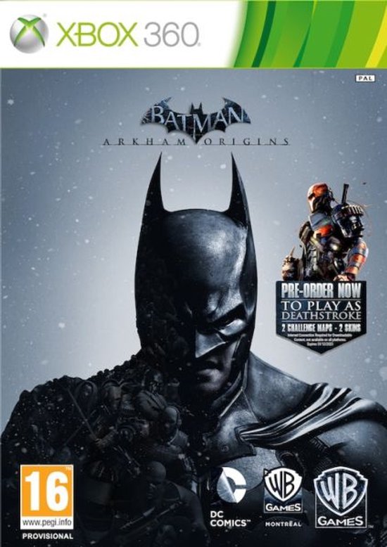Warner Bros. Games Batman : Arkham Origins Standard Allemand, Anglais, Coréen, Espagnol, Français, Italien Xbox 360