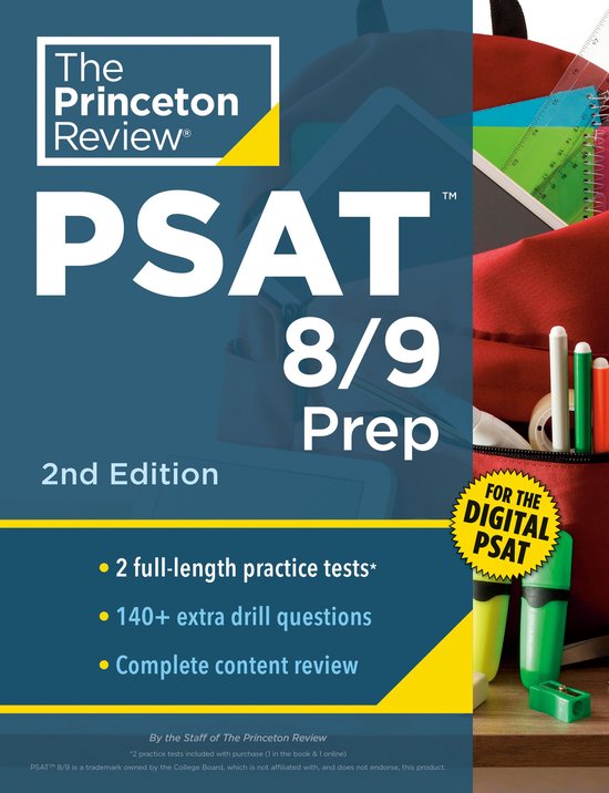College Test Preparation - Princeton Review PSAT 8/9 Prep, 2 ... - cover
