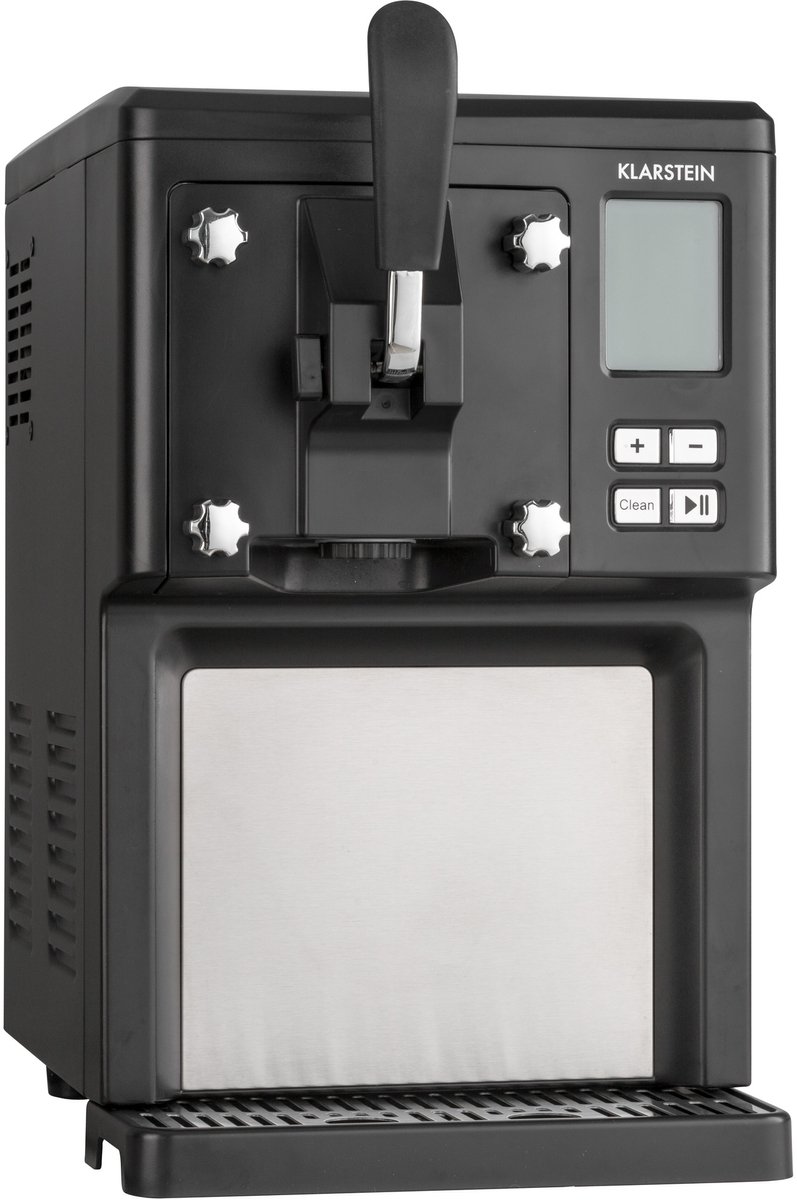 Sweet Sundae ijsmachine compressor 15 liter rvs zwart