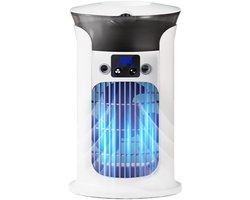 Mobiele airconditioning - mini-airconditioning - luchtkoeler met 800 ml watertank - verdampingskoeling - kleine airconditioning - draagbare airconditioner zonder afvoerslang, stil (wit)