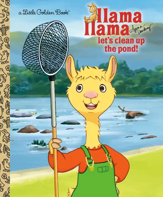 Little Golden Book - Llama Llama Let's Clean Up the Pond!