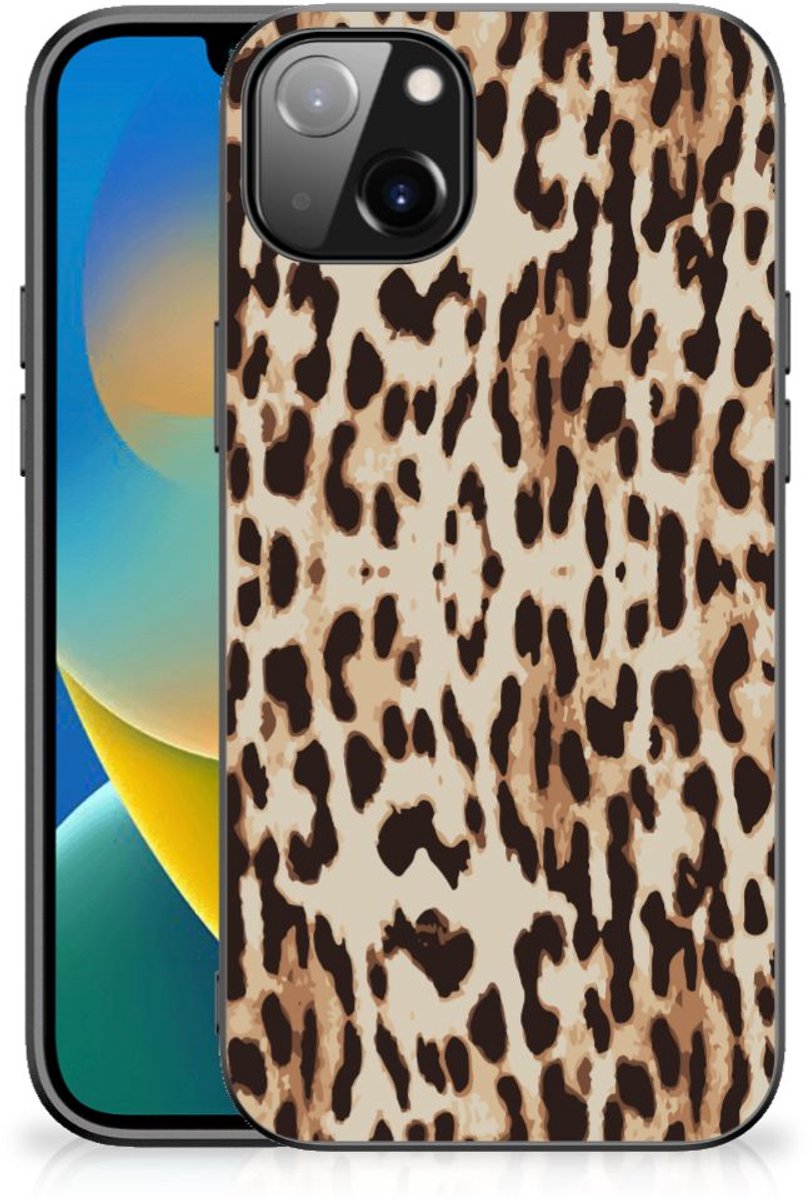 iPhone 14 Plus Dierenprint Telefoonhoesje Leopard