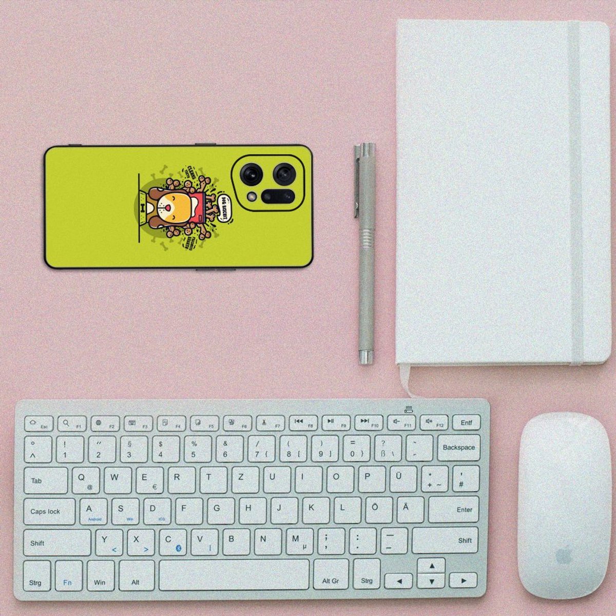 OPPO Find X5 Hoesje Doggy Biscuit