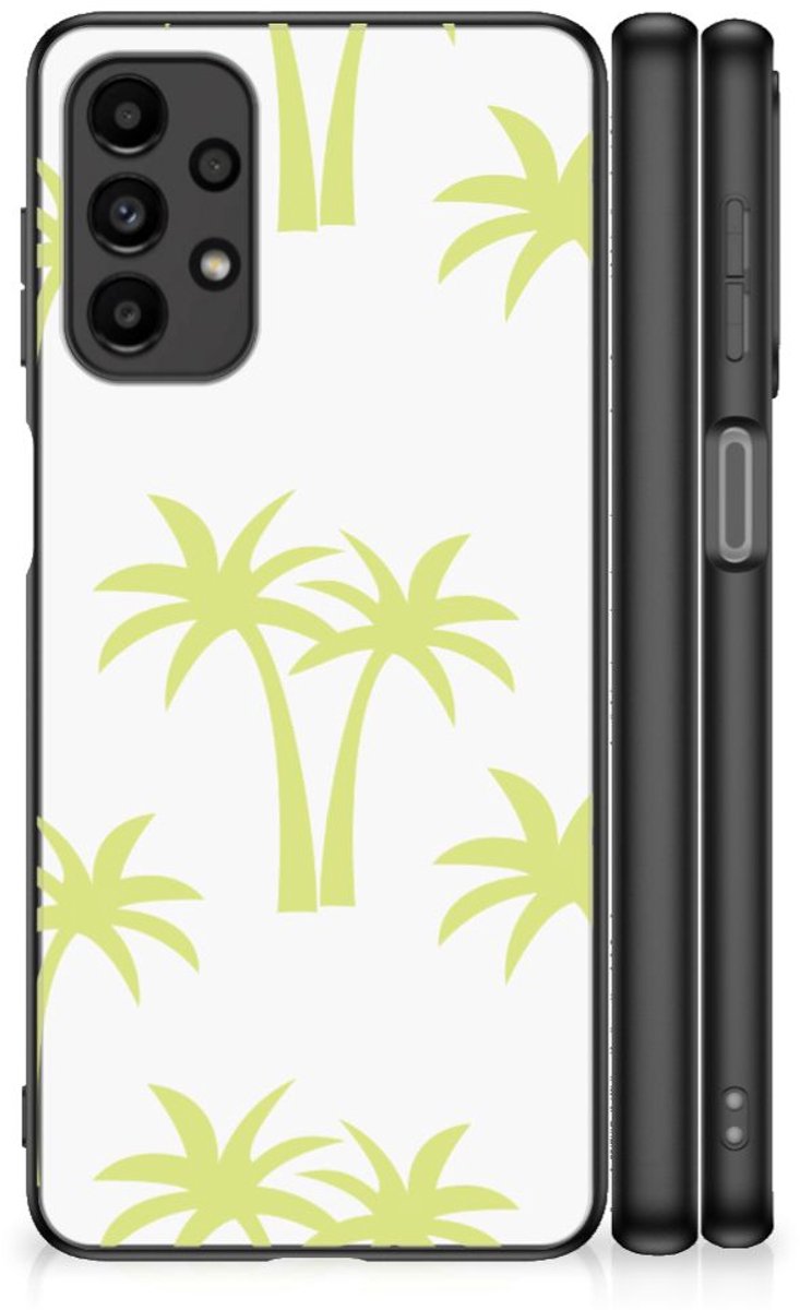 Samsung Galaxy A13 4G Bloemen Hoesje Palmtrees