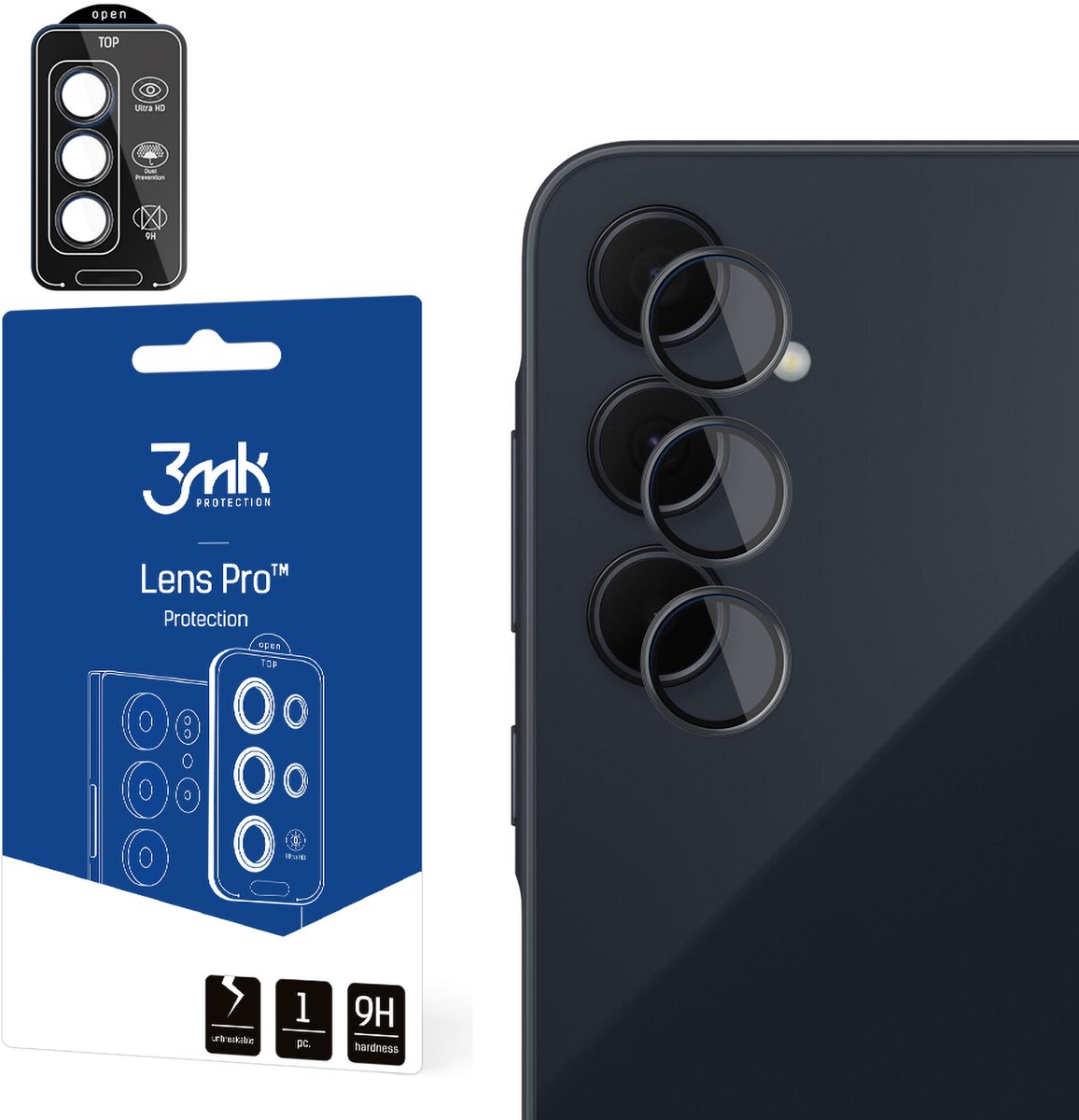 3Mk Lens Protection Pro Voor Samsung Galaxy A55 5G Camera Beschermglas