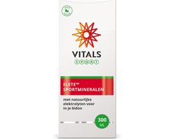 Vitals ELETE™ Sportmineralen - 300 ml - mineralen. Met natuurlijke elektrolyten voor in de bidon van (top)sporters.