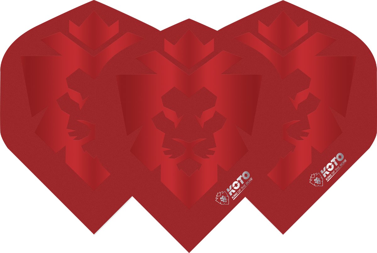 KOTO Red Emblem NO2 - Dart Flights