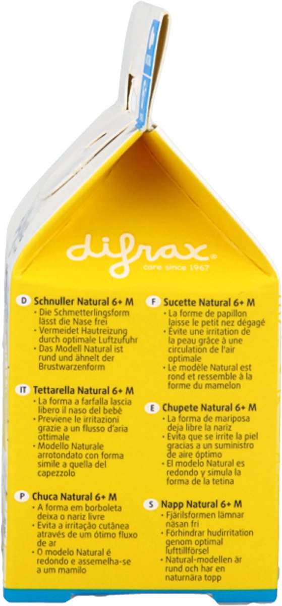 Difrax Fopspeen Combi - 6+ Maanden - Ring van Difrax — afbeelding 5