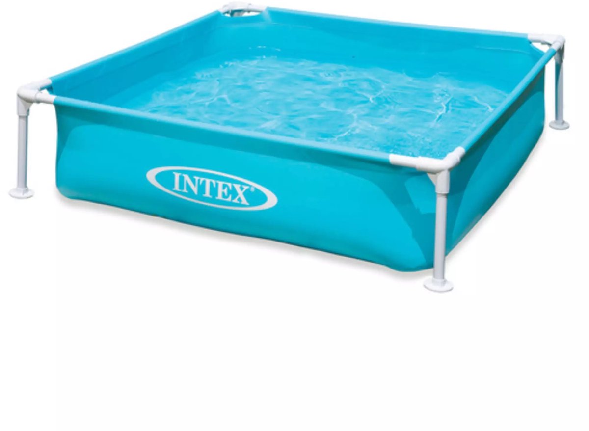 Intex Mini Frame Opzetzwembad - 122 x 122 x 30 cm — afbeelding 11
