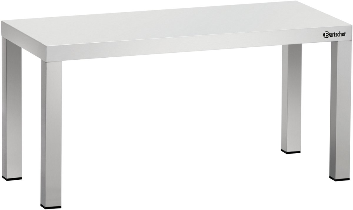 Etagere RVS Enkel, B 1400 x D 350 x H 400 mm