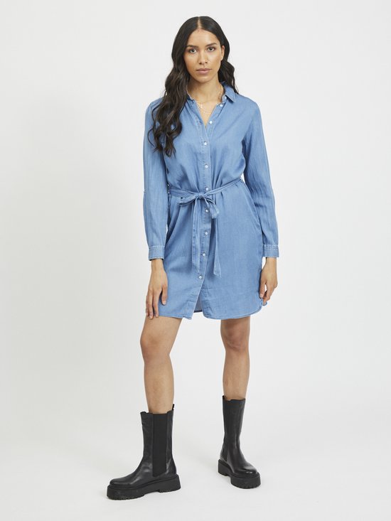 Vila Mujer Mini Vestido Sin Mangas, Green Milieu, 40