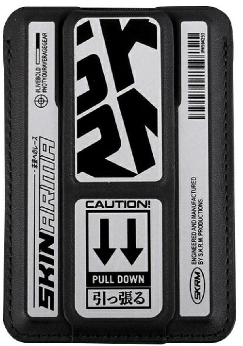 Skinarma Lederen Portemonnee Voor Iphone 12 13 14 15 Met Magnetische Sluiting