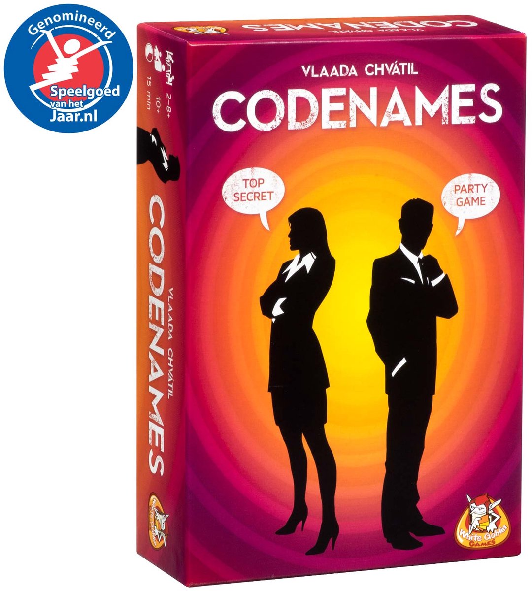 White Goblin Games Codenames - Uniek woordspel voor 2 teams - Gezelschapsspel — afbeelding 9
