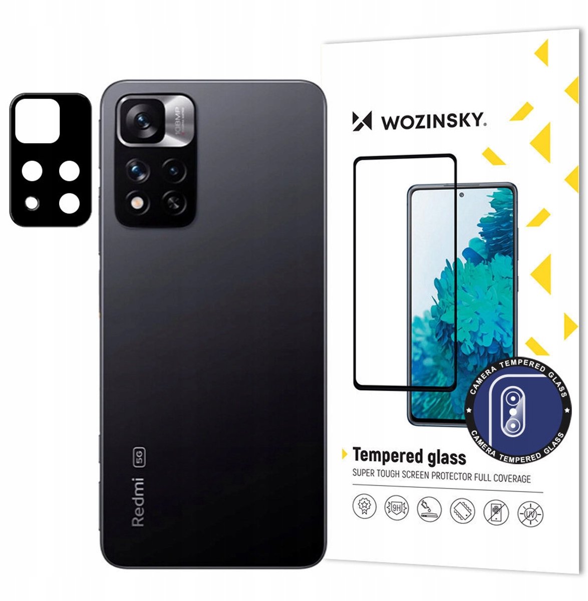 Wozinsky Gehard Glas Voor Volledige Camera Camera Voor Redmi Note 11 Pro 11 Pro+