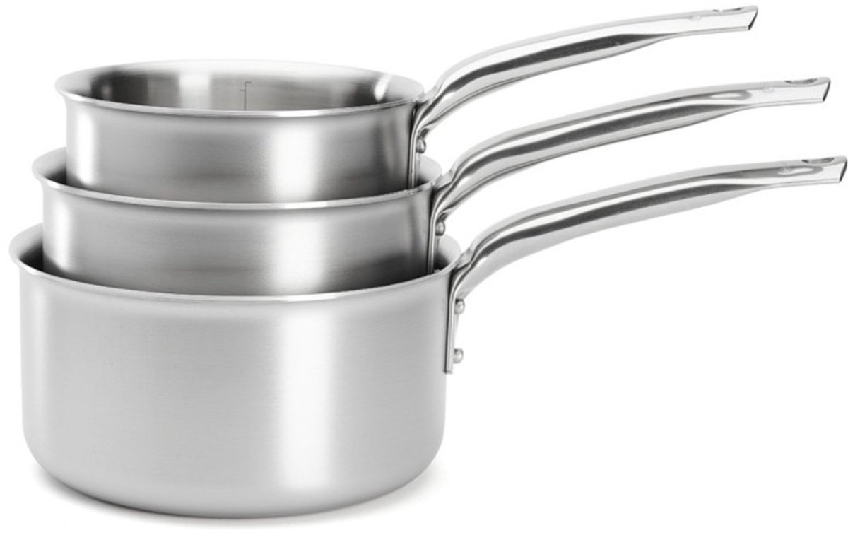 De Buyer Alchimy Steelpannenset 3601.03 , 16+18+20cm