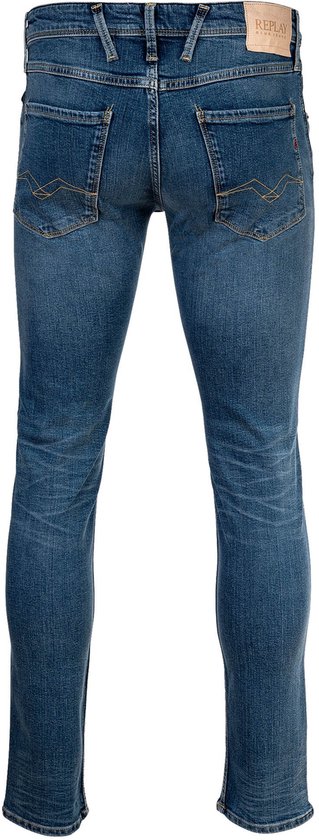 Lichtblauwe REPLAY Slim fit jeans ANBASS PANTS