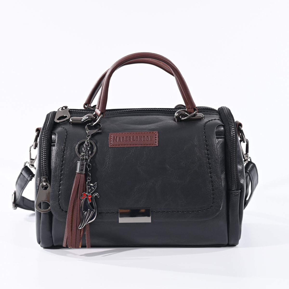 MaberLondon® Dames tas- Schoudertas designer handtas Zacht PU-leer crossbodytas