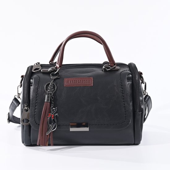 Tassen Femmes- Sac à bandoulière sac à main design Sac à bandoulière en cuir PU souple pour femme