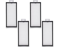 BOXOB 4pcs Washable Replacement Filters for Roborock Q5 Pro/Q5 Pro+/Q7/Q7 Max+/Q8 Max, Replacement Part for Robot Vacuum Cleaners Efficient Reusable Accessories